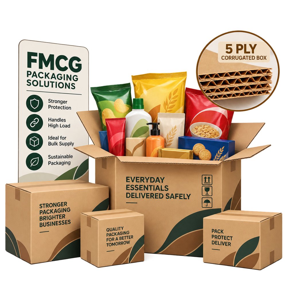 FMCG case study - Krishiv Packaging corrugated boxes