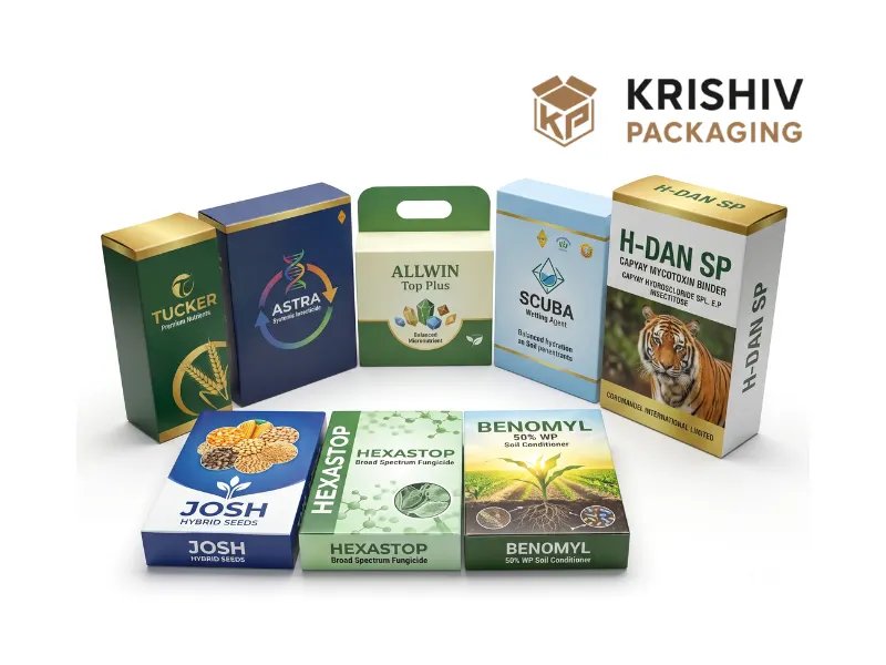 Agriculture packaging boxes by Krishiv Packaging
