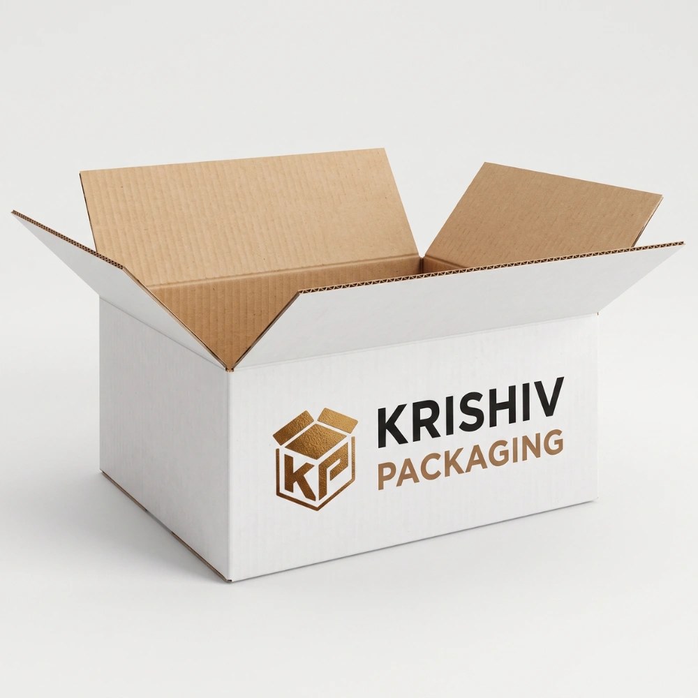 Corrugated box manufactured by Krishiv Packaging for Malad